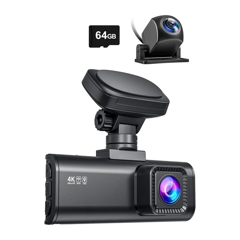 REDTIGER F7N - Camera video pentru bord cu WiFi, 4K + 1080p [1]