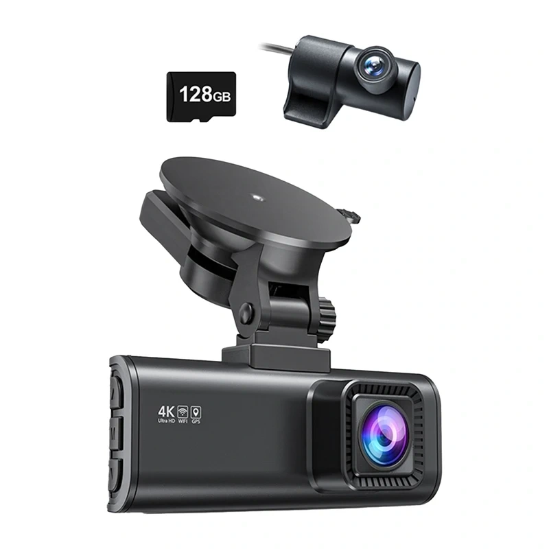 REDTIGER F7NP WiFi 4K + 1080p 128 GB camera video pentru bord [1]