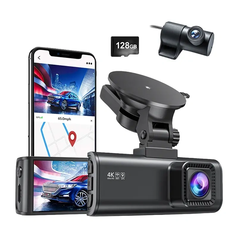 REDTIGER F7NP WiFi 4K + 1080p 128 GB camera video pentru bord [2]