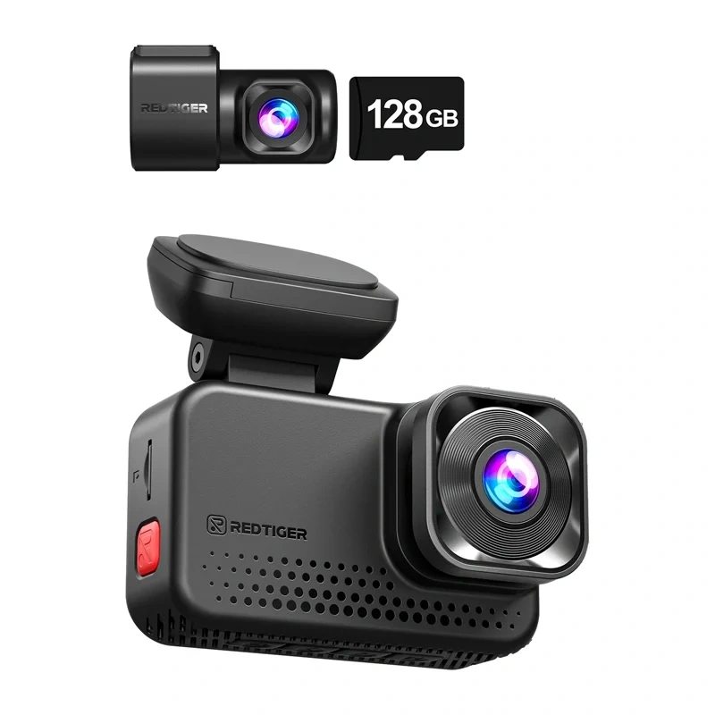 REDTIGER VC70 Wi-Fi 4K + 2,5K 128 GB camera video pentru bord [1]