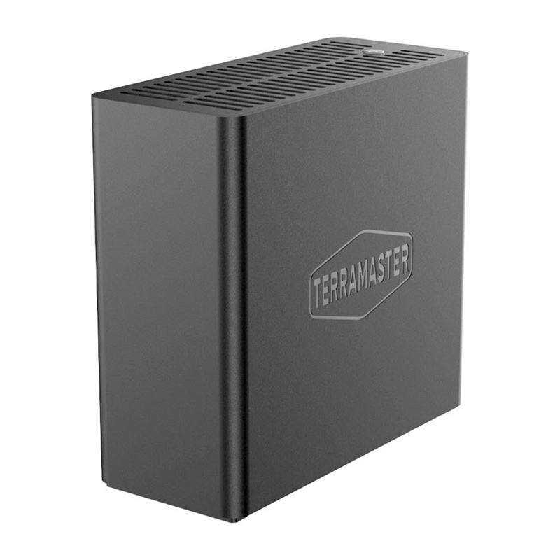 NAS - Server de fisiere NAS TERRAMASTER F4 SSD cu procesor Intel N95, 8 GB RAM, 4 sloturi