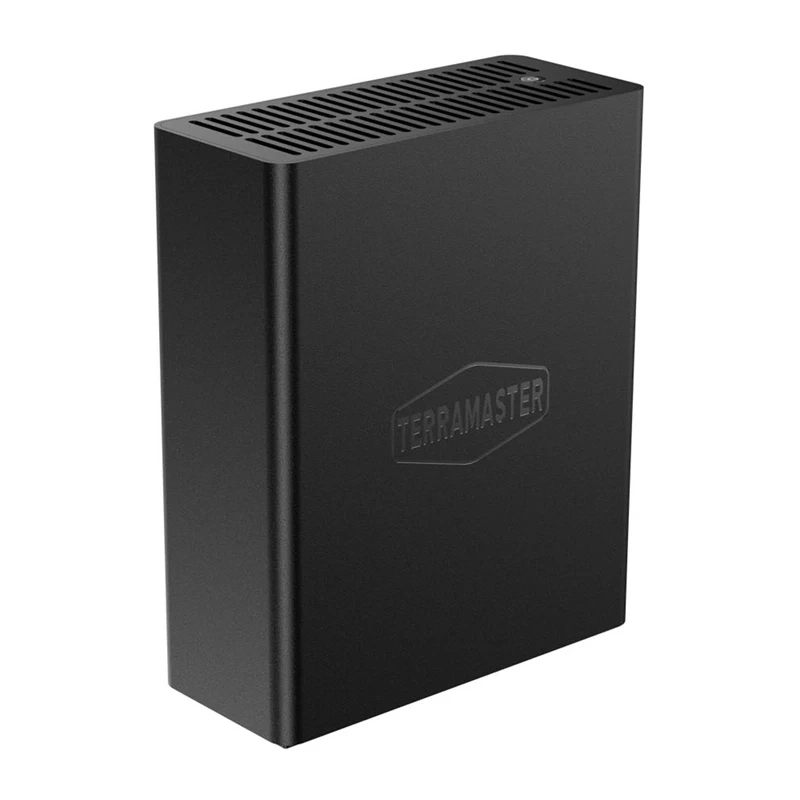 NAS - Server de fisiere NAS TERRAMASTER F8 SSD cu procesor Intel N95, 8 GB RAM, 8 sloturi