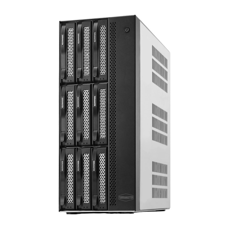 NAS - Server de fisiere NAS TERRAMASTER T9-500 Pro: Intel Core i7-1255U, 16 GB RAM, 9 sloturi