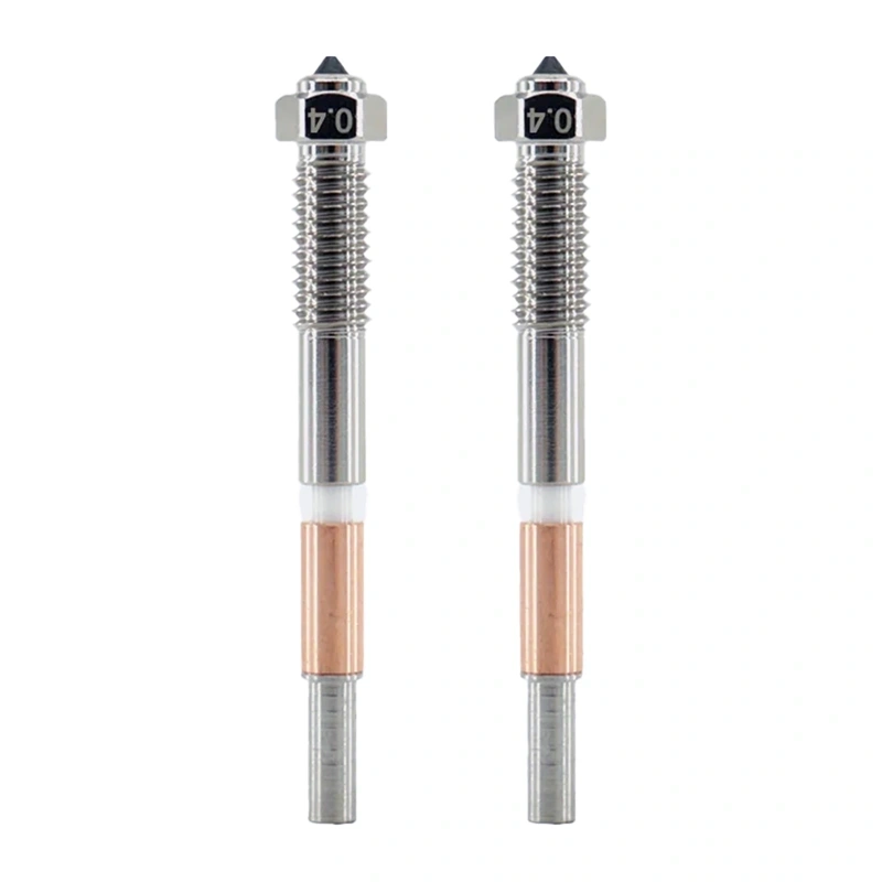 PC, Periferice & Software - Duza bimetalica QiDi de 0,4 mm pentru seria Q2 (2 buc.)