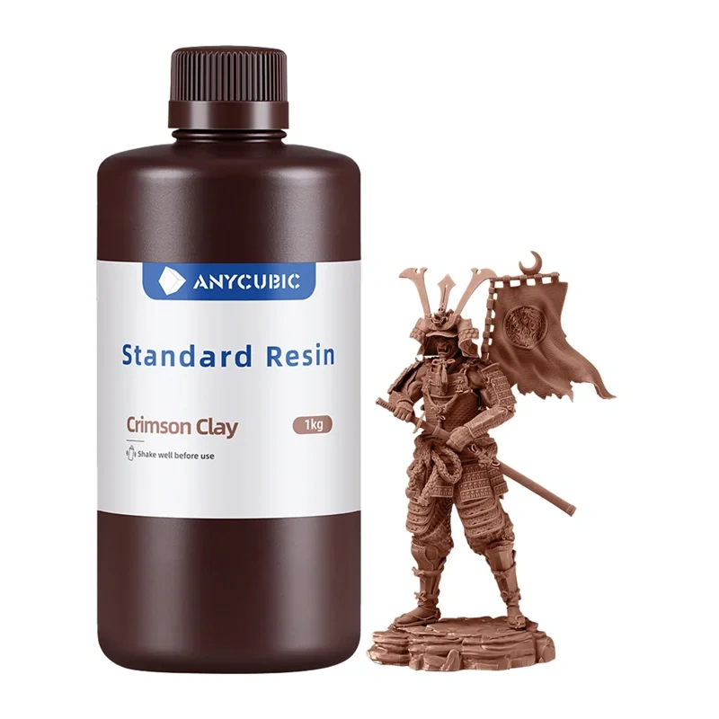PC, Periferice & Software - Rasina ANYCUBIC Standard (argila rosu-aprins)