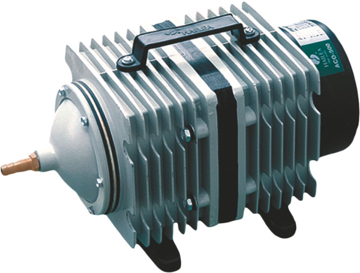 Pompe de aer si accesorii acvarii - Pompa De Aer Electromagnetica, HAILEA ACO-308