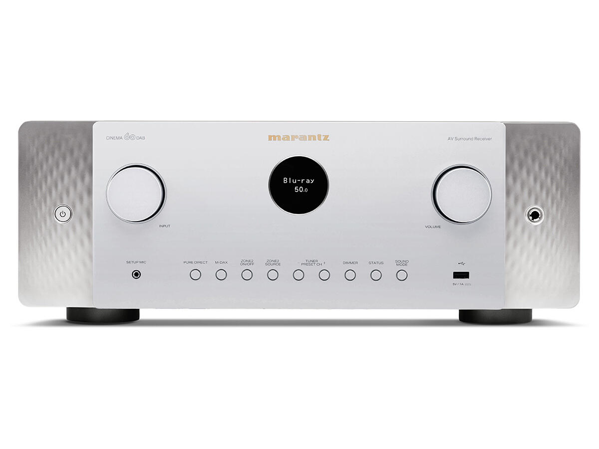 Product Image for Receiver Marantz Cinema 60 DAB, Silver Gold