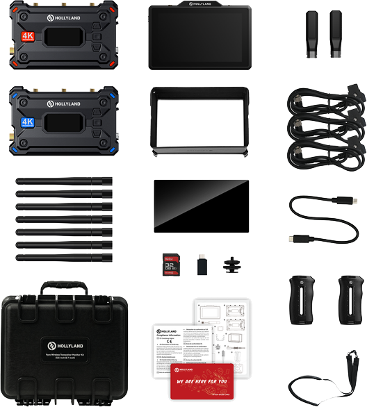 TV, Audio-Video & Foto - Kit transmisie video si monitorizare wireless Hollyland Pyro 5 & S