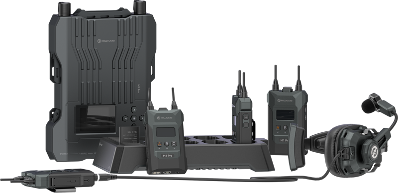 Sisteme intercom - Sistem intercom 4 persoane Hollyland Solidcom M1 Pro, single ear