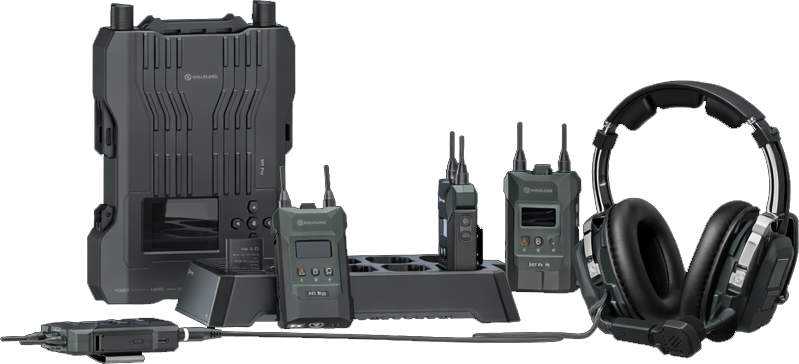 TV, Audio-Video & Foto - Sistem intercom 4 persoane Hollyland Solidcom M1 Pro, dual ear