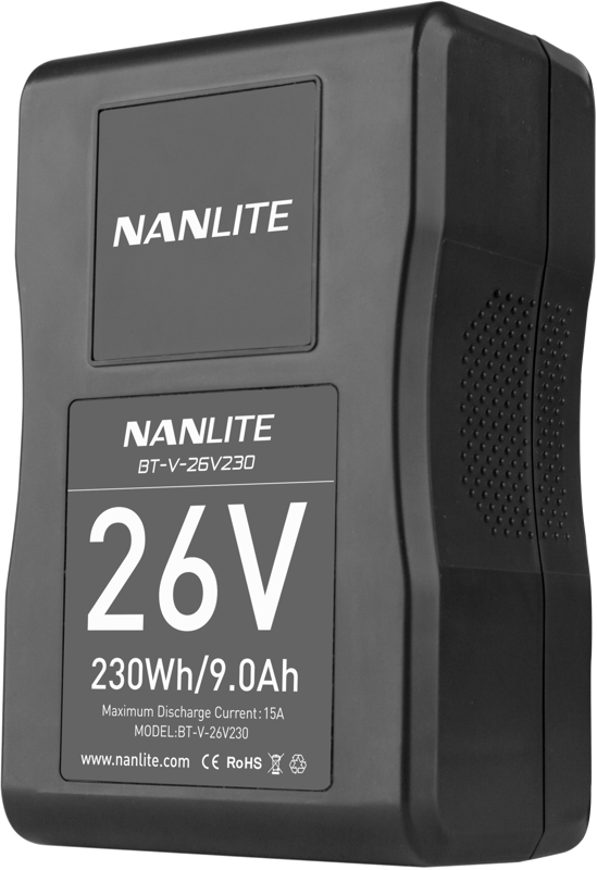 Echipamente de studio - Baterie Nanlite V-mount, 26V, 230WH