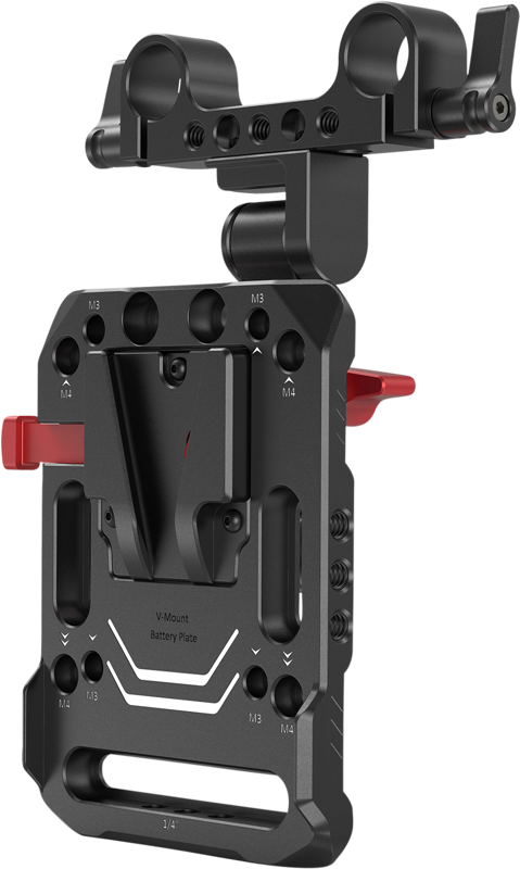 Echipamente de studio - Adaptor baterie SmallRig 2991 V-Mount cu brat reglabil
