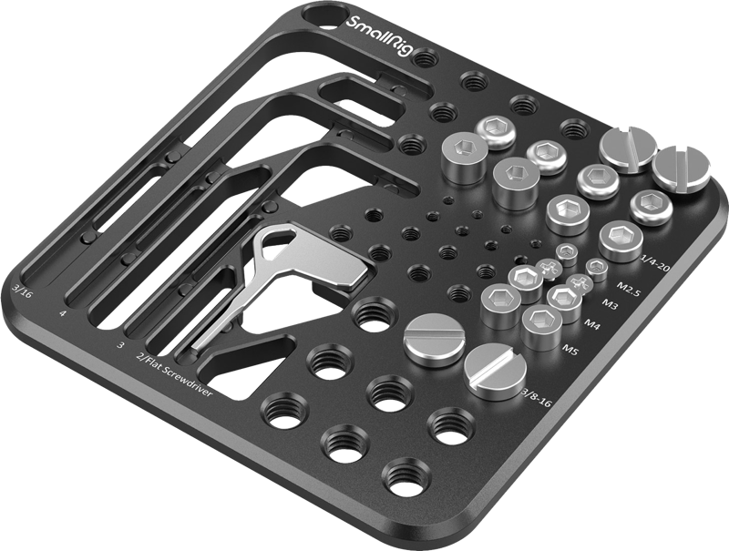 TV, Audio-Video & Foto - Placa depozitare suruburi si chei hexagonale SmallRig 3184