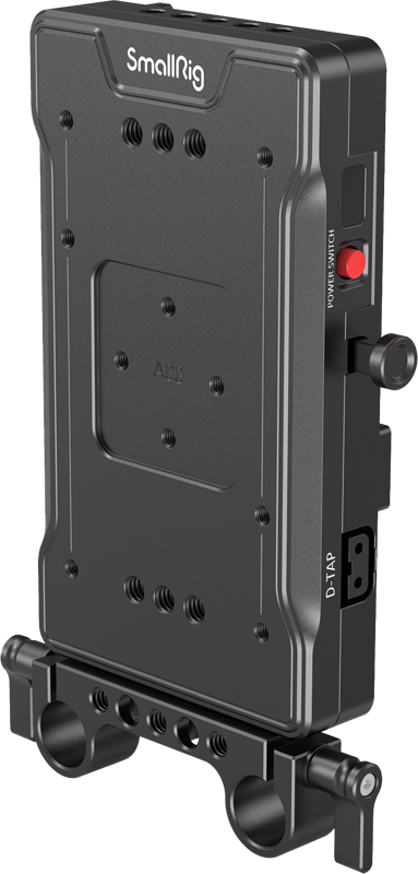 Echipamente de studio - Adaptor montura baterie SmallRig 3203B avansata cu clema duala pentru tije de 15 mm