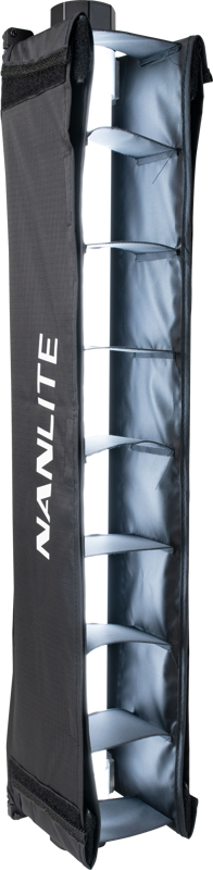 Echipamente de studio - Barn doors Nanlite BD-PTII15X+EC cu grilă tip fagure pentru Pavotube II 15X