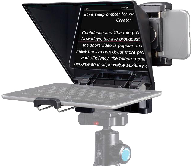 Echipamente de studio - Teleprompter Feelworld TP2A pentru smartphone și DSLR