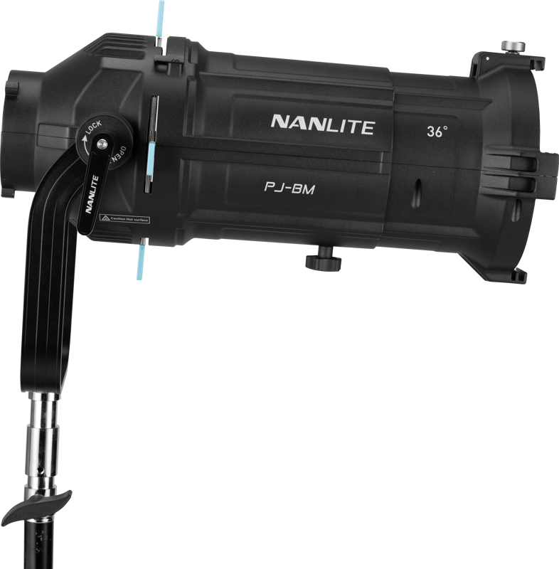 Filtre studio - Atasament de proiectie Nanlite PJ-BM-36, montura Bowens, lentila 36° 