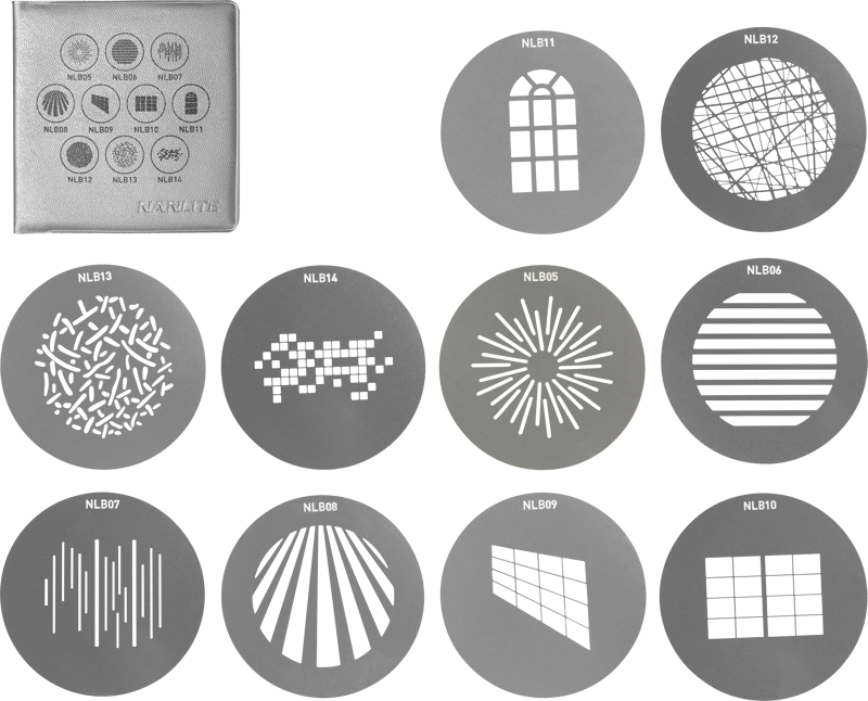 Alte accesorii foto & video - Set GOBO Nanlite AS-GB-B-SET1 1