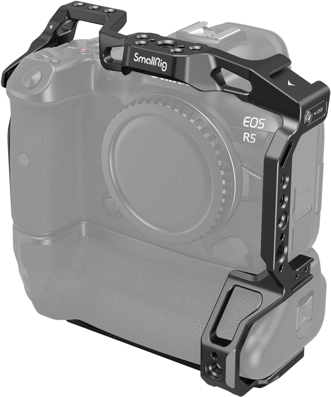 TV, Audio-Video & Foto - Cage SmallRig 3464B pentru Canon EOS R5 / R6 / R5C / R6 Mark II cu grip baterie BG-R10
