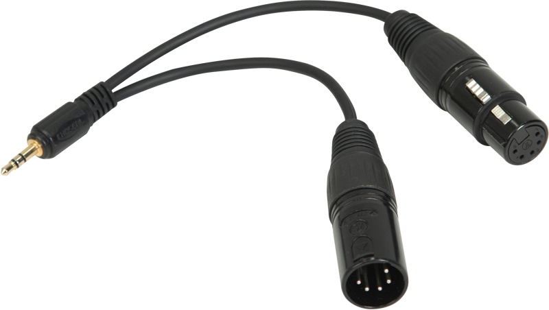 Cabluri - Adaptor alimentare Nanlite CB-DMX-3.5C-1/2 cable cu 3.5mm