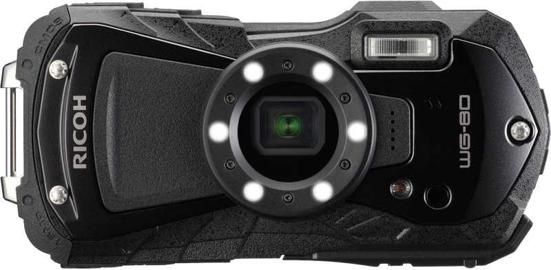 TV, Audio-Video & Foto - Aparat Foto Compact Ricoh WG-80 Subacvatic, Black