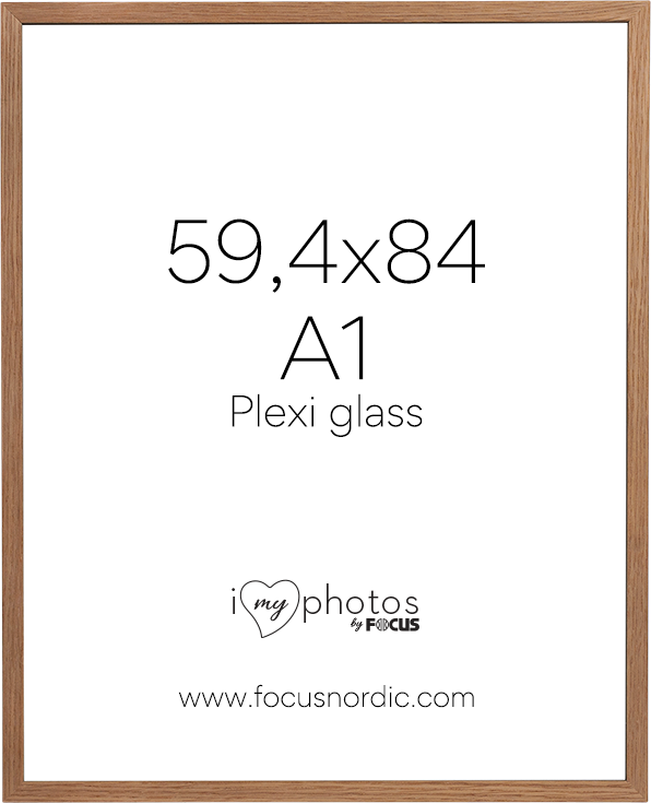 TV, Audio-Video & Foto - Rama Focus Soul Oak veneer 59,4x84 Plexi