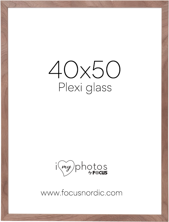 TV, Audio-Video & Foto - Rama Focus Soul Walnut veneer 40x50 Plexi