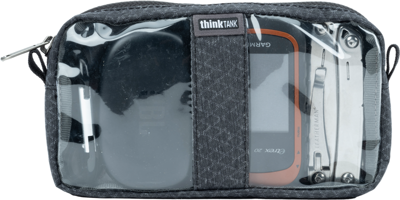 TV, Audio-Video & Foto - Geanta foto Think Tank Cable Management 10 V3.0, Blue/Clear
