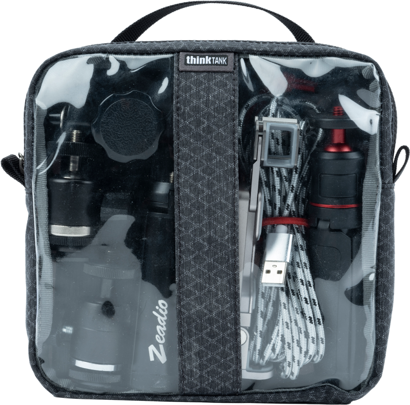 Genti foto - Geanta foto Think Tank Cable Management 20 V3.0, Blue/Clear