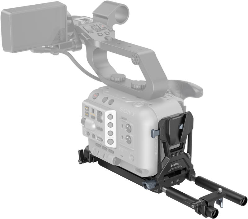 Echipamente de studio - Kit adaptor montura baterie V-Mount SmallRig 4323 pentru camere cinema