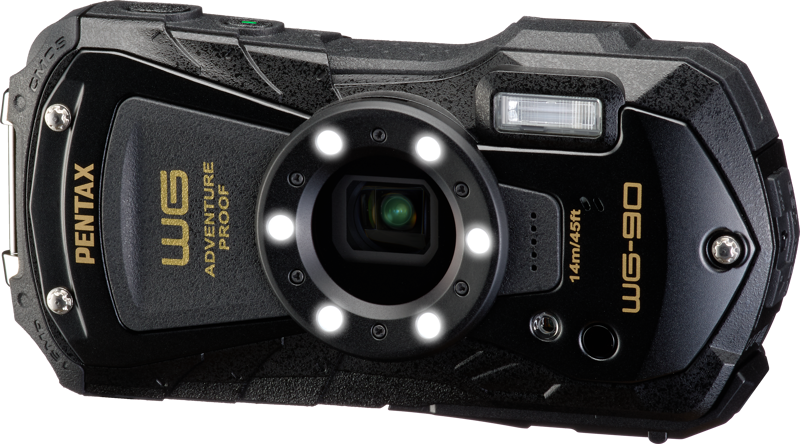 Aparate foto - Aparat Foto Compact Pentax WG-90 Subacvatic, Black