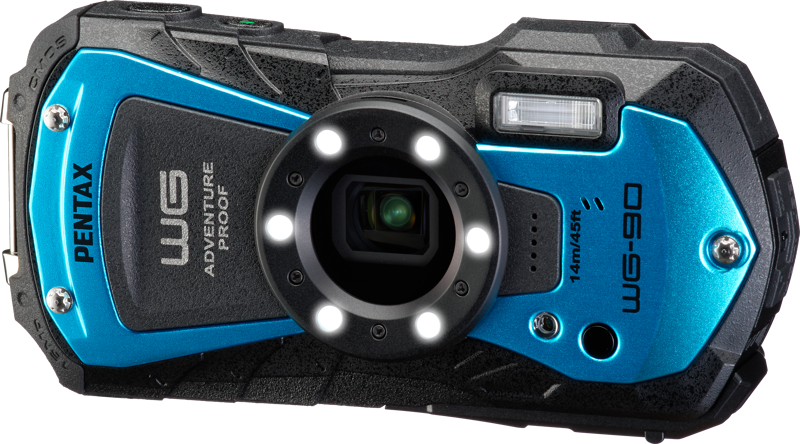 Aparate foto - Aparat Foto Compact Pentax WG-90 Subacvatic, Blue