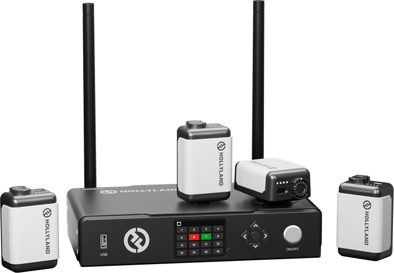 Alte accesorii foto & video - Sistem tally wireless Hollyland, 4 lampi
