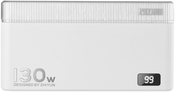 Echipamente de studio - Combo acumulator portabil Zhiyun 130W, Negru