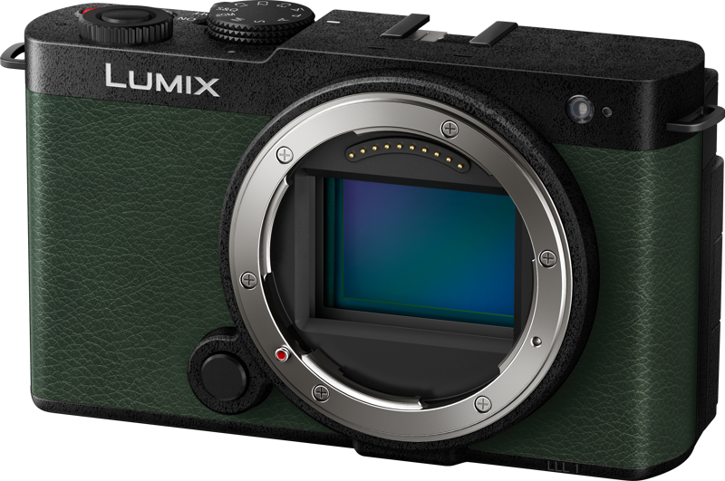 TV, Audio-Video & Foto - Aparat Foto Mirrorless Full Frame Panasonic Lumix S9 Body, Dark Olive