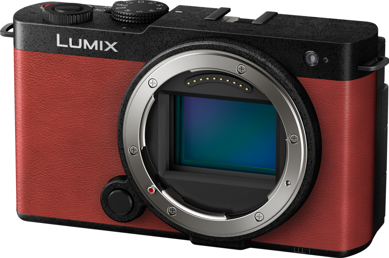 TV, Audio-Video & Foto - Aparat Foto Mirrorless Full Frame Panasonic Lumix S9 Body, Crimson Red