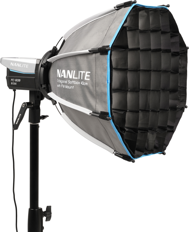 Echipamente de studio - Softbox octogonal Nanlite SB-FMM-O-40 40 cm cu montură FM