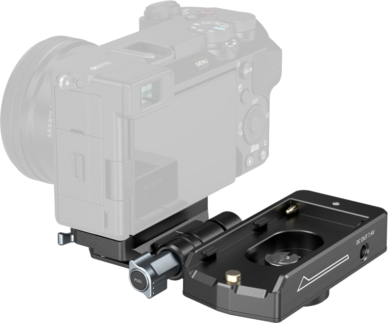 Echipamente de studio - Kit adaptor baterie NP-F SmallRig 4696 pentru camere mirrorless