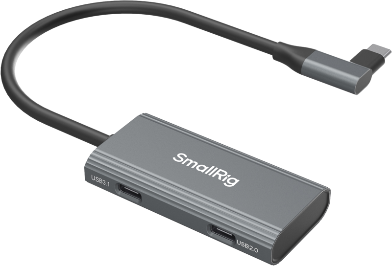 Accesorii laptop - Hub USB 4-in-1 SmallRig 4598 cu adaptor Audio