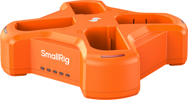 Echipamente de studio - Incarcator baterii camera cu 4 canale SmallRig 4838 LP-E6NH