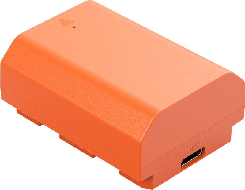 Echipamente de studio - Baterie camera USB-C reincarcabila SmallRig 4969 NP-FZ100 orange