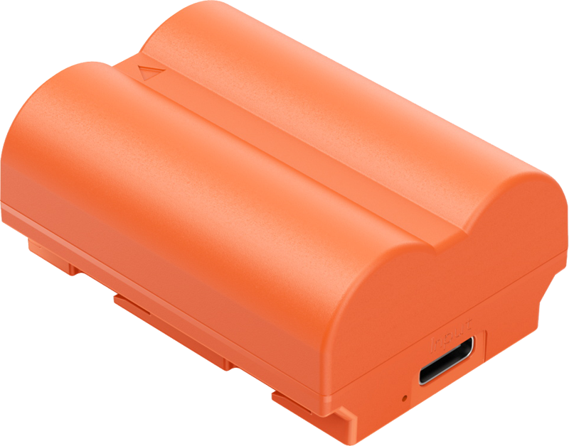 Echipamente de studio - Baterie camera USB-C reincarcabila SmallRig 4970 NP-W235 orange