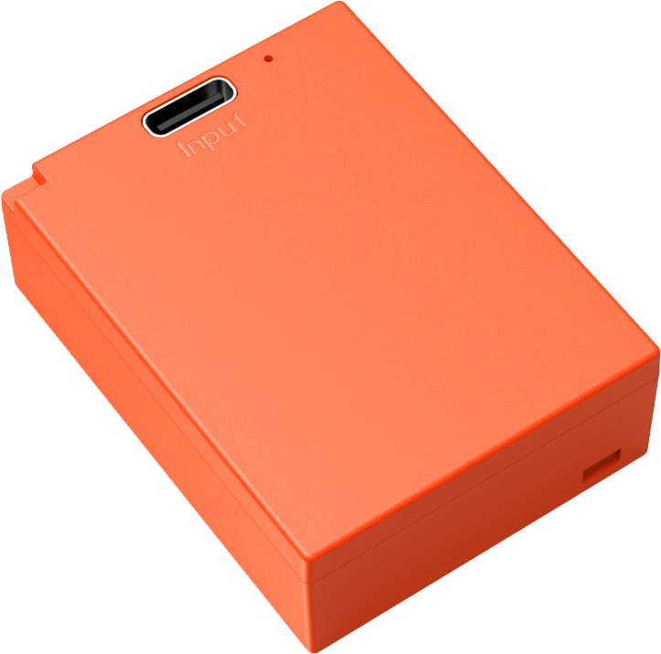 Echipamente de studio - Baterie camera USB-C reincarcabila SmallRig 5088 NP-W126S orange