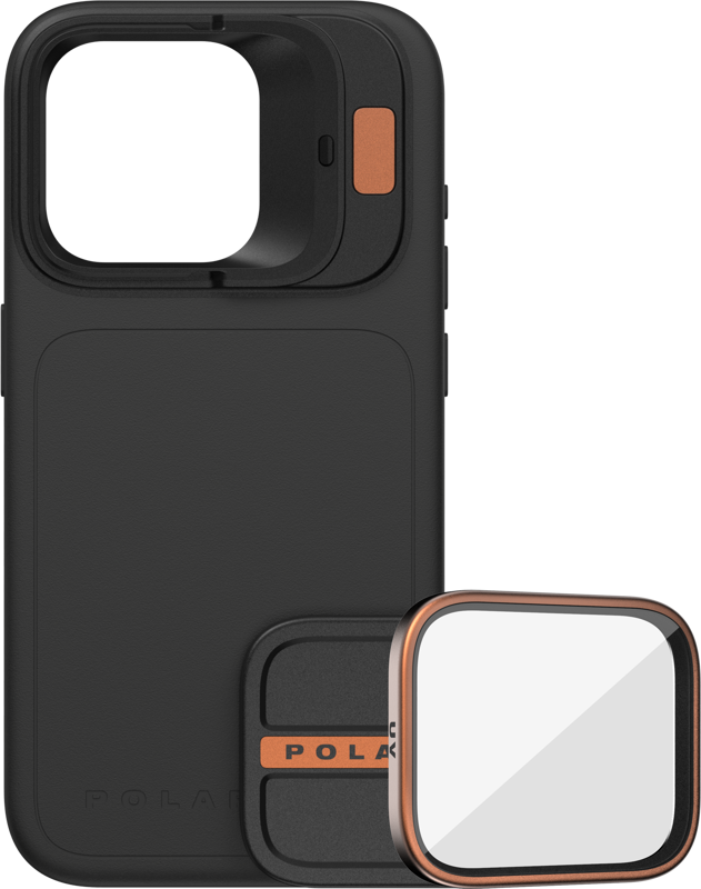 Laptop, Tablete & Telefoane - Kit PolarPro LiteChaser iPhone 15 Pro Max Case Black + UV Filter