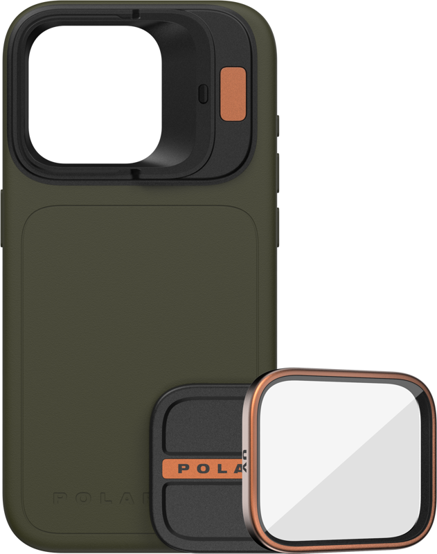 Accesorii telefoane mobile - Kit PolarPro LiteChaser iPhone 15 Pro Max Case Forest + UV Filter