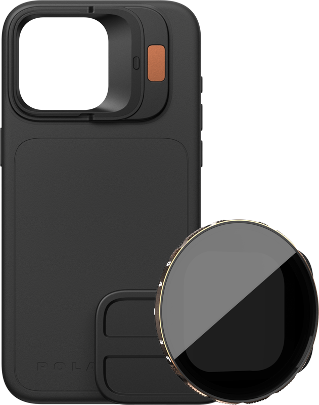 Laptop, Tablete & Telefoane - Kit PolarPro LiteChaser iPhone 15 Pro Case Black + VND 3-5 Filter