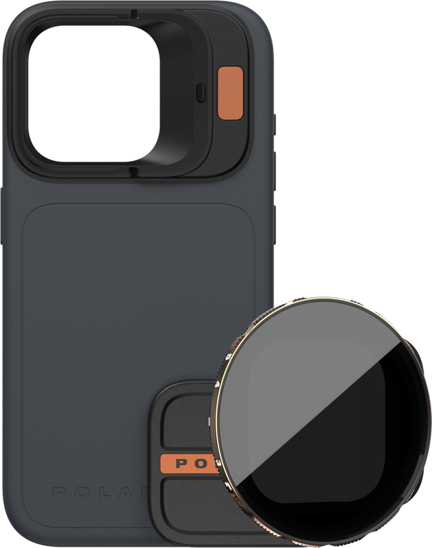 Laptop, Tablete & Telefoane - Kit PolarPro LiteChaser iPhone 15 Pro Max Case Ocean + VND 3-5 Filter