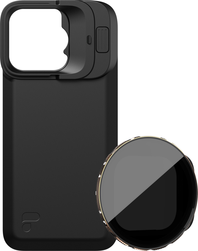 Laptop, Tablete & Telefoane - Kit PolarPro LiteChaser iPhone 16 Pro Exo BackPlate +VND 3-5 Filter