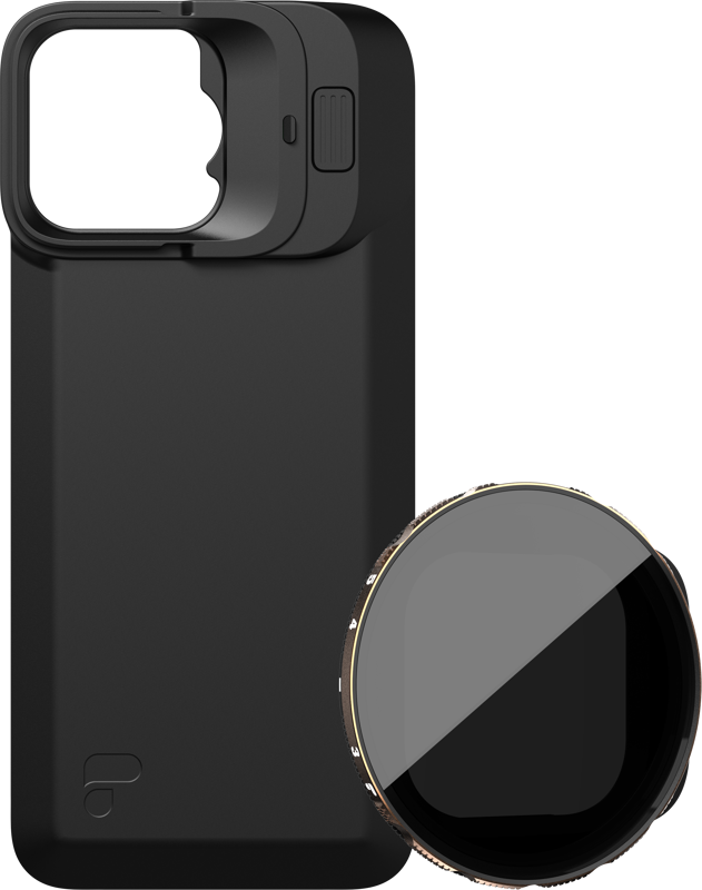 Laptop, Tablete & Telefoane - Kit PolarPro LiteChaser iPhone 16 Pro Max Exo BackPlate +VND 3-5 Filter
