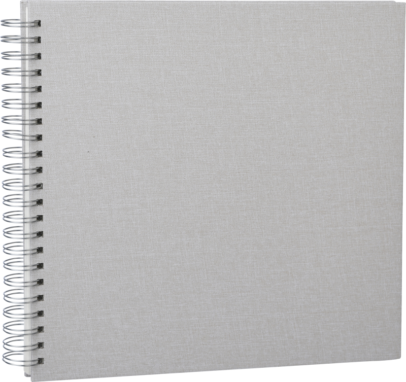 Rame si albume foto - Album Focus Essence Wire-O 30x30 Grey w. Black Sheets